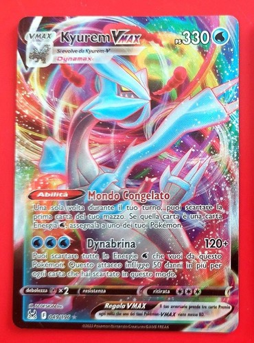 Carta pokemon kyurem vmax - carta,