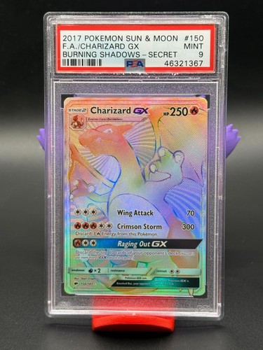 Psa charizard 150 - 9, #150