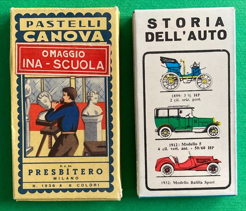 Scatole pastelli come nuovi - scatole,