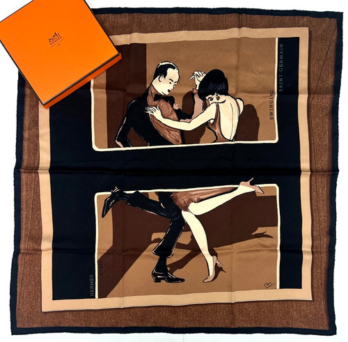 Hermes scarf swinging - hermes, saint