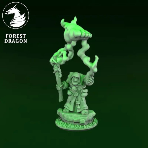 Orchi goblin sciamano orco - sciamano,