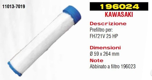 Prefiltro trattorino rasaerba