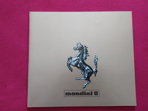 Ferrari mondial depliant - ferrari,