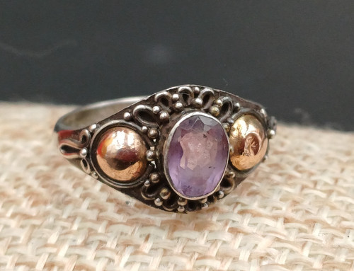 Anello mid century lavorazione - anello,
