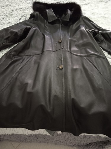 Cappotto donna pelle 100 - pelle, 100%