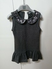 Vestito Abito Bimba Grigio 1-