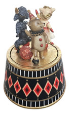 Carillon Natalizio Natale a cono con Animaletti Master 22 cm