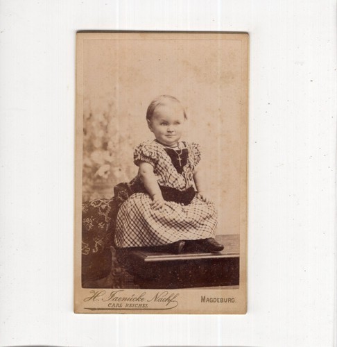 Foto cdv carina bambina - cdv,