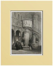 PULPITO IN MARMO NELLA CATTEDRALE A MESSINA=Acciaio1841