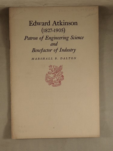 Edward atkinson - edward, (1827-1905)