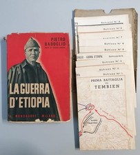 La guerra d'Etiopia + 9 carte