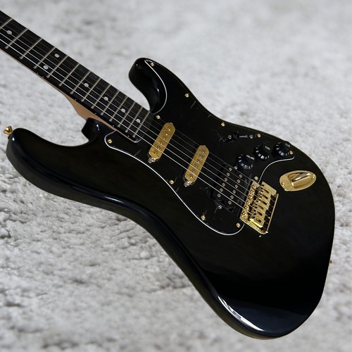 Electric guitar black color - guitar,