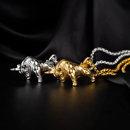 Collana uomo acciaio - collana, in