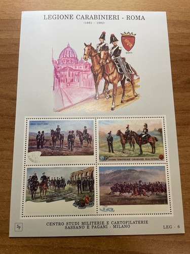 Foglio francobolli carabinieri - foglio,