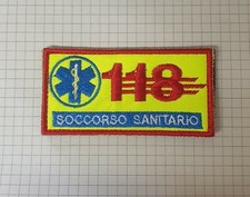 118 soccorso sanitario patch - 118,