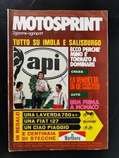Motosprint 1972 prova - motosprint,