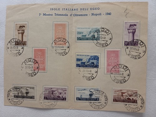 Regno serie isole italiane - serie,