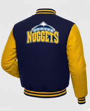 Giacca NBA Denver Nuggets blu