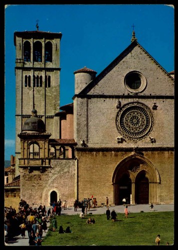 Cartolina italia san francesco - cartolina,