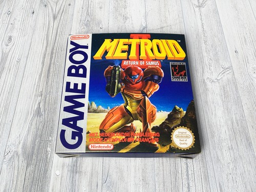 Boite game boy box metroid - boy, :