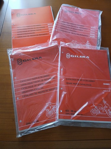 Gilera cataloghi parti - , di