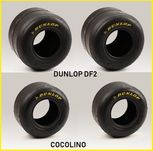 Set pneumatici kart dunlop - pneumatici,