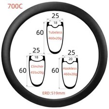 Cerchio Bici MTB 700C Carbonio