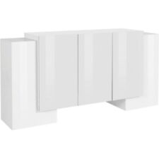 Credenza Bassa Bianco Lucido