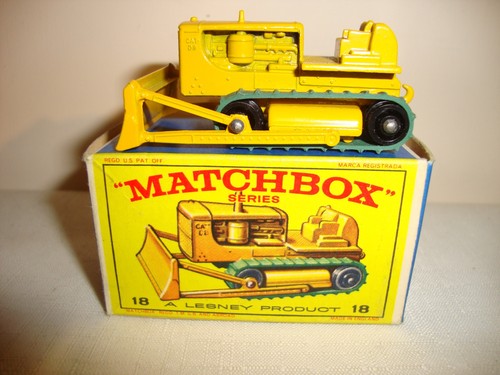 Lesney matchbox bulldozer - matchbox,