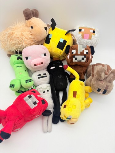 Minecraft plush lot - minecraft,