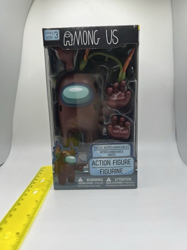 Among red action figure - among,