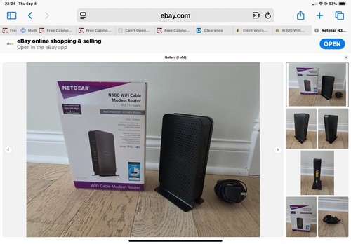 Netgear n300 cavo wifi - netgear,