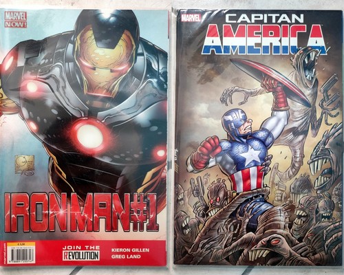 Iron man capitan america - man,
