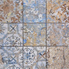 Mosaico in ceramica Gres