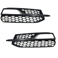 2 grille antibrouillard noir pour AUDI A3 sline et S3 8V phase 1 04/2012-04/2016