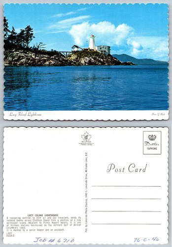 Cartolina epoca faro lucy - d'epoca,