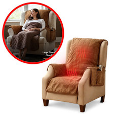 Copertura Poltrona Riscaldata 165x160cm Svedese Poliestere Antiscivolante