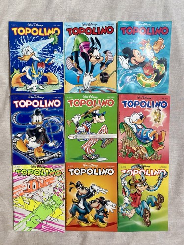 Lotto topolino riviste anno - topolino, 9