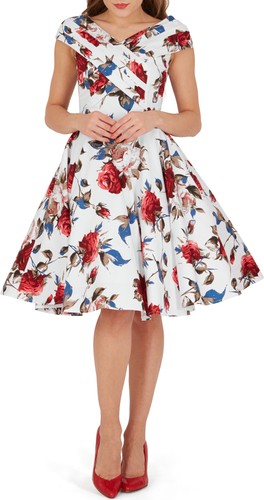 Abito pinup floreale