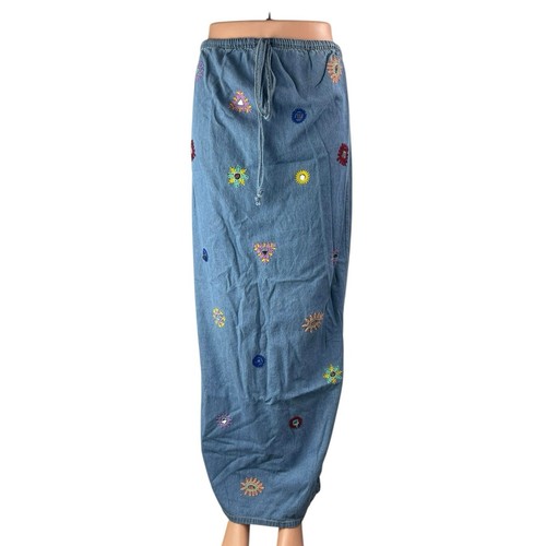 Maxi gonna jeans denim - , zara