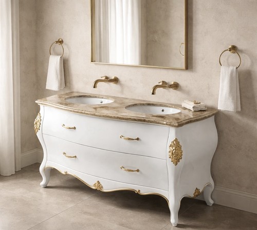 Mobile arredo bagno bombato - arredo,
