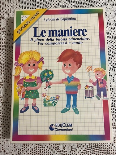 Maniere sapientino - le,