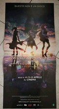  Locandina Orig. SWORD ART ONLINE THE MOVIE - PROGRESSIVE evento Nexo Digital