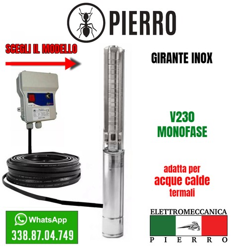 Pompa sommersa acciaio - pompa,
