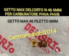 GETTO MAX DELL'ORTO N 46 6MM