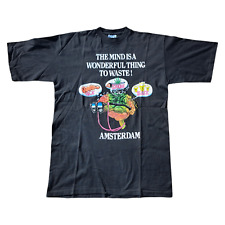 Fox tees Amsterdam tshirt destinazione souvenir vintage 90S taglia L