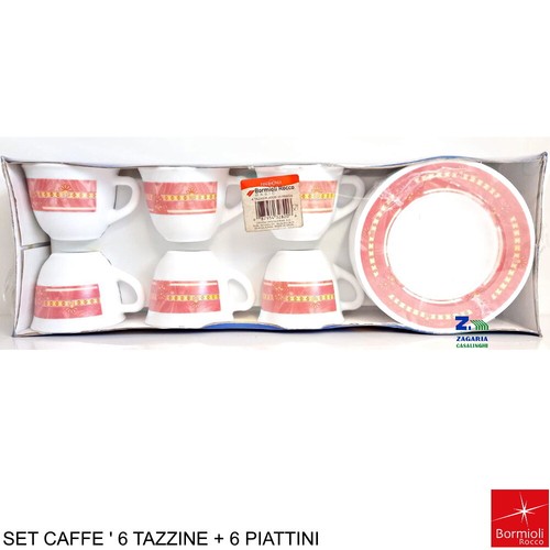 Set caffe praga - bormioli, 6