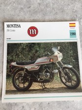 Montesa 350 Crono 1980 Carta