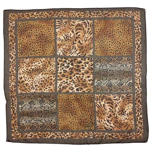 Foulard seta stampa - di,