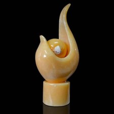 Scultura stilizzata goccia - scultura, in